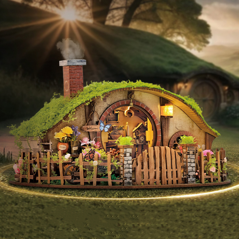 Wooden DIY Magic Ring Dollhous - Woodworking Kids Toys incelemesi ve fiyatı
