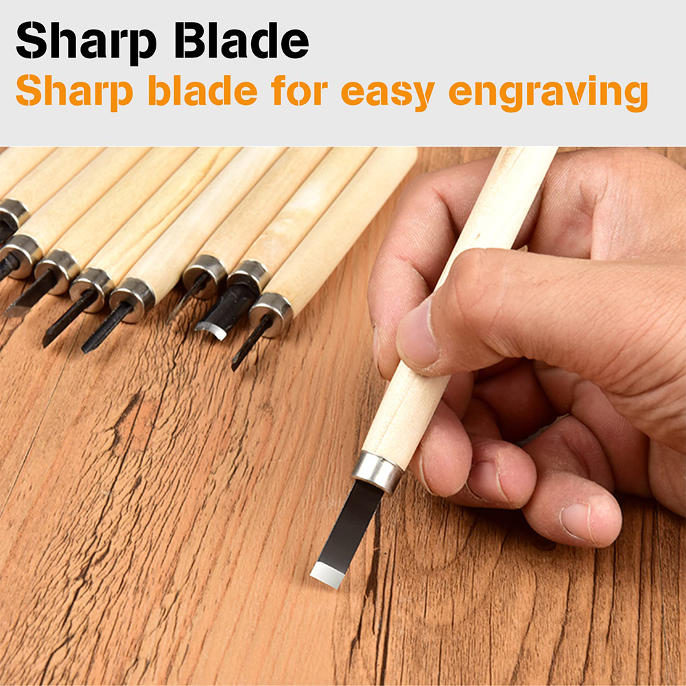 12pcs Professional Wood Carvin - Woodworking Kits For Beginners incelemesi ve fiyatı