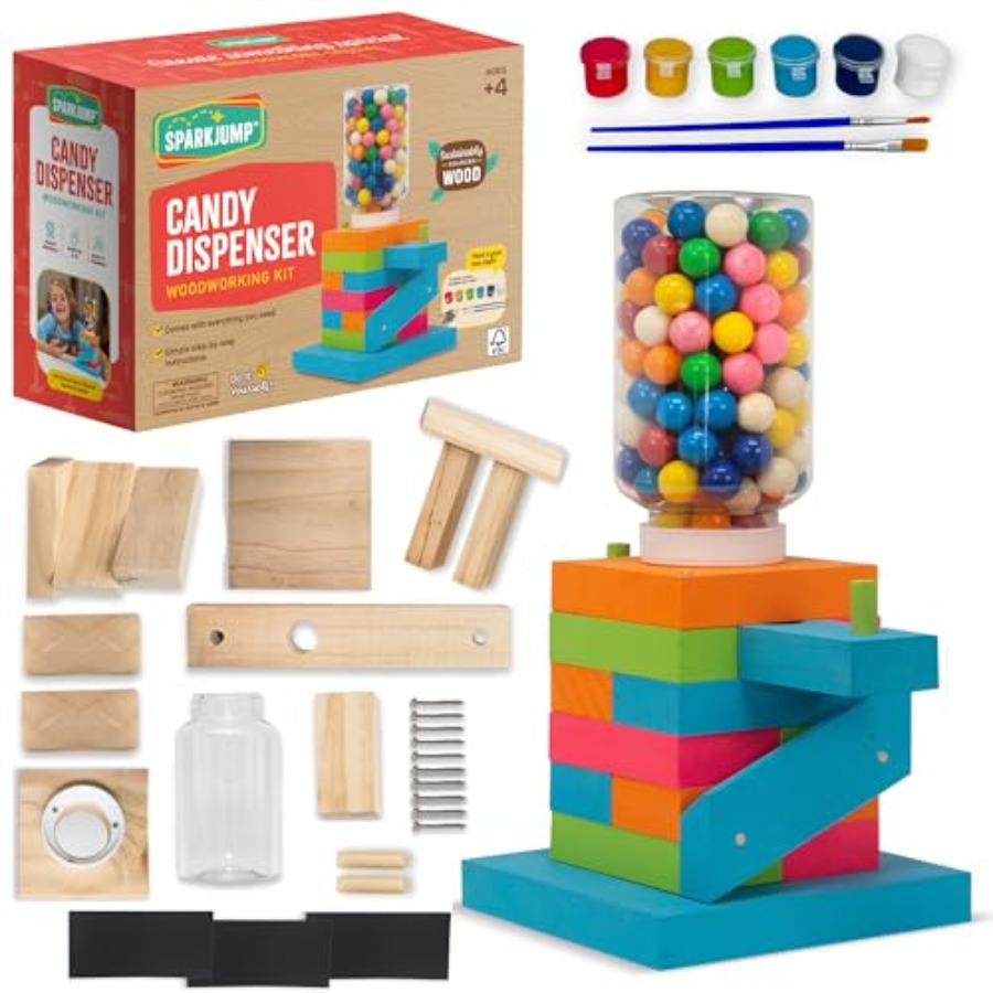 Candy Dispenser Woodworking Ki - Woodworking Tool incelemesi ve fiyatı