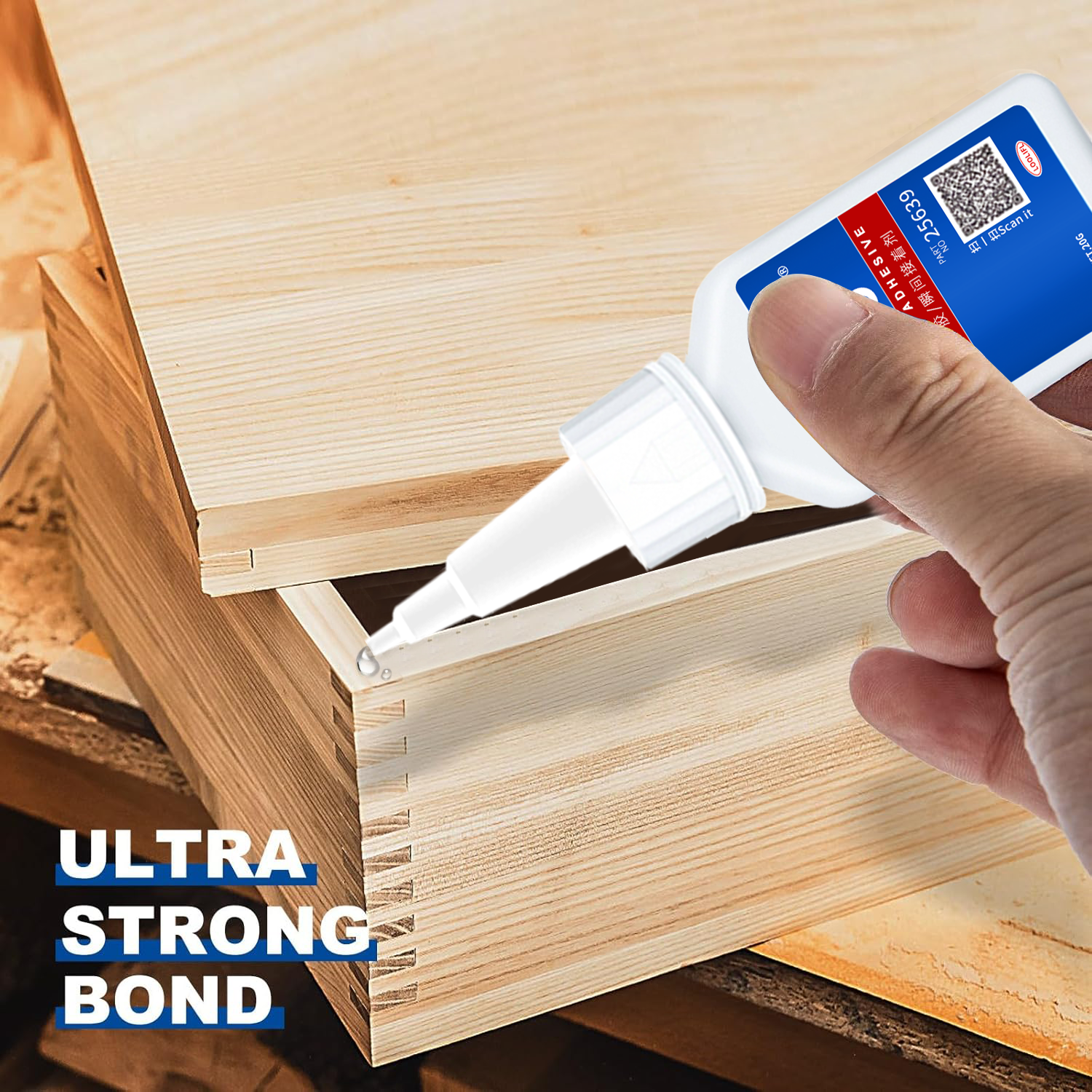 Wood Super Glue, Clear Instant - Woodworking Quick Glue incelemesi ve fiyatı