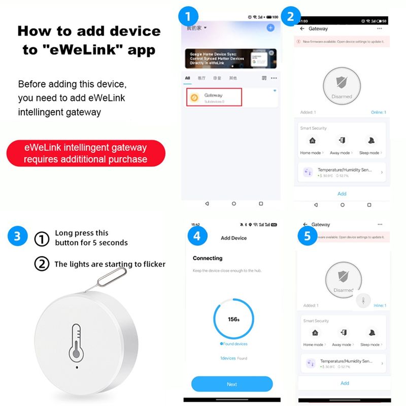 AEE6-Zigbee Temperature And Hu - Woodworking Apps incelemesi ve fiyatı
