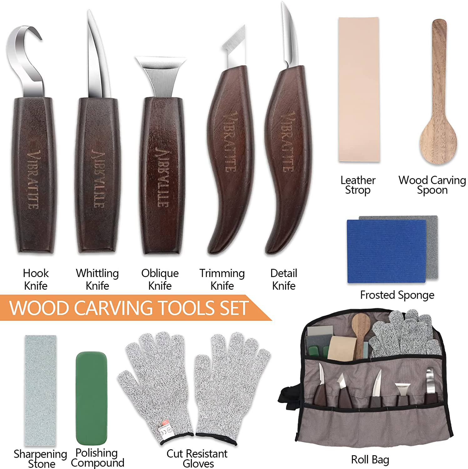 14 in 1 Wood Carving Tools Set - Woodworking Kits For Beginners incelemesi ve fiyatı