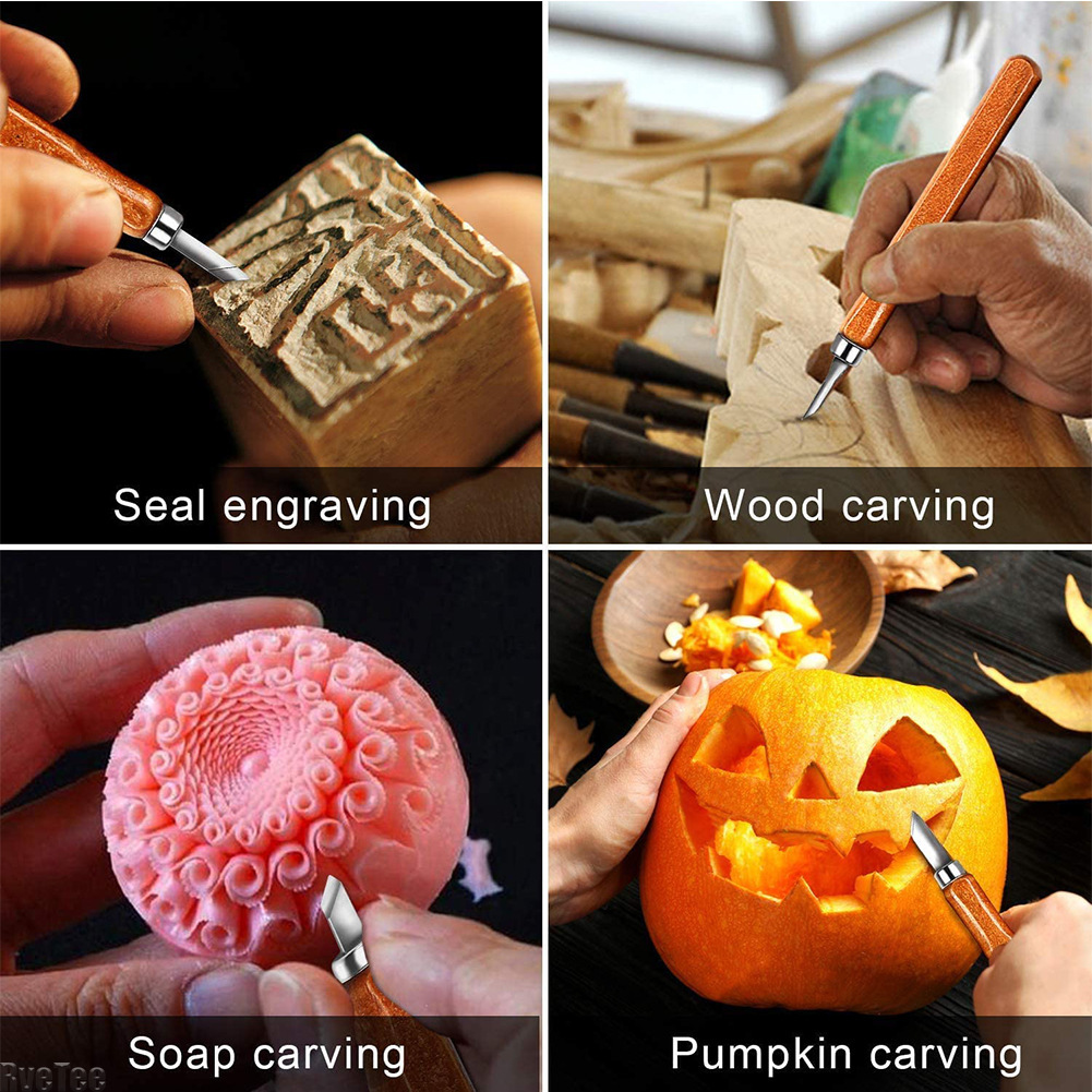 12Pcs SK2 Woodworking Carving  - Woodworking Knife incelemesi ve fiyatı