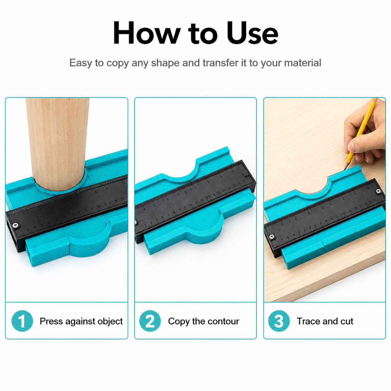 10 Inch Contour Gauge Profile  - Woodworking Project Plans incelemesi ve fiyatı