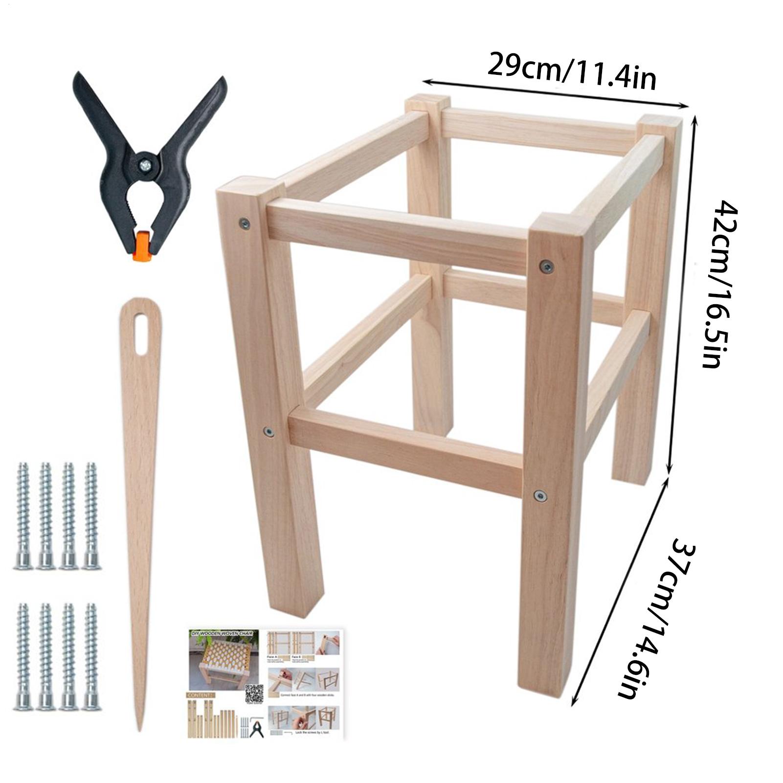 Unfinished Footstool Frame Kit - Woodworking Kits For Beginners incelemesi ve fiyatı