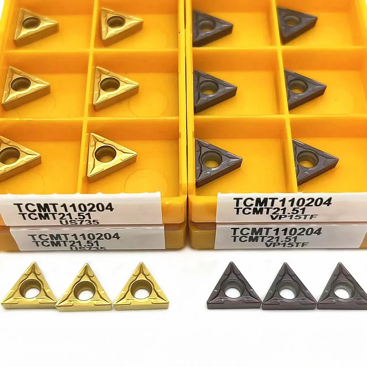 10pcs/box TCMT110204 VP15TF UE - Parting Tool Lathe incelemesi ve fiyatı